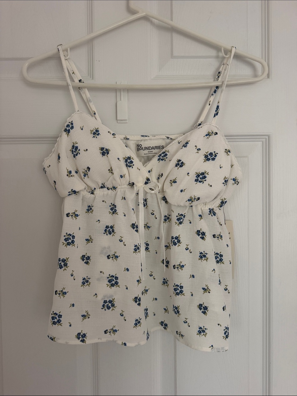 NWT No Boundaries Babydoll Tank Top